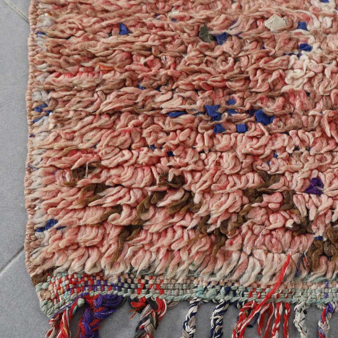 Boujaad Runner 10.2×2.8 Ft – Vintage Moroccan Wool Rug