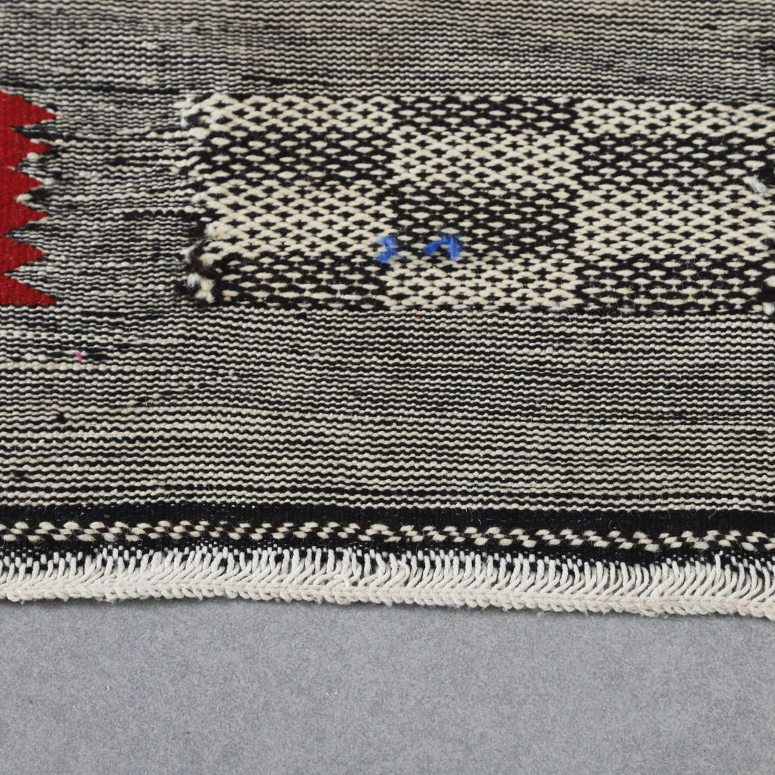 Zanafi Runner 5.1×2.3 ft – Handmade Moroccan Wool Flatweave Rug