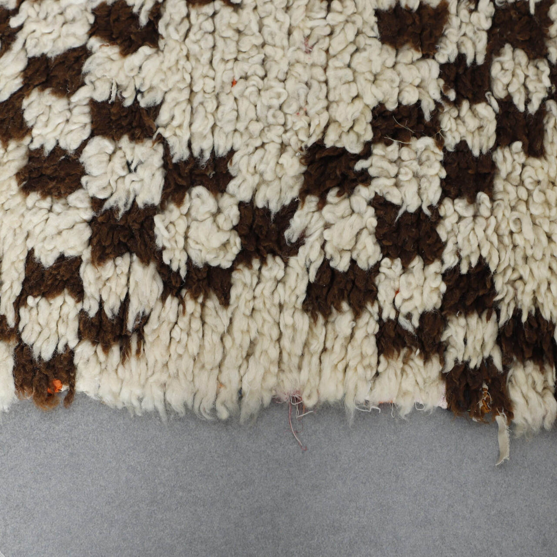 Vintage Beni Ourain 6.7×2.8 ft – Handmade Moroccan Wool Runner Rug