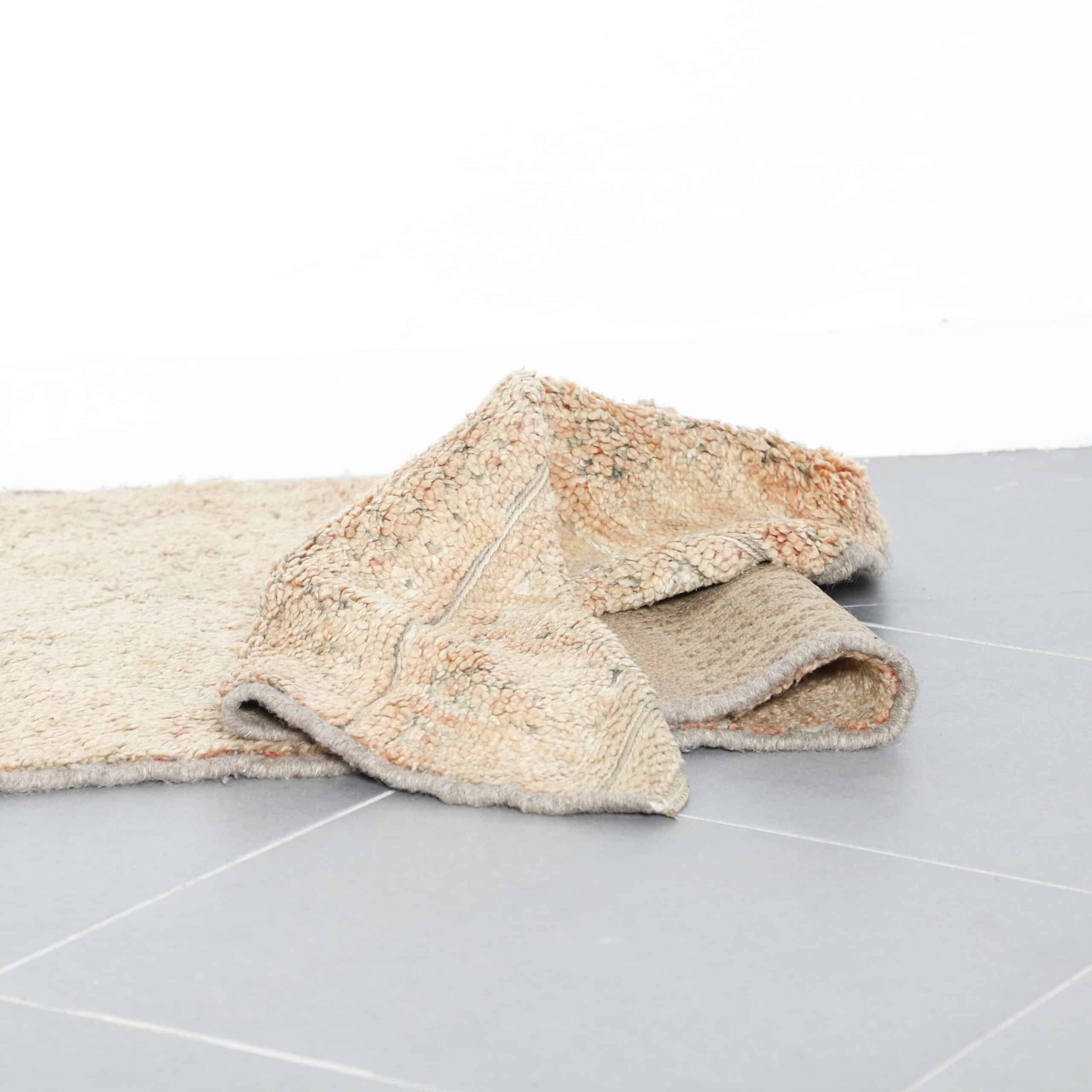 Beni Mguild Runner 12.0×2.6 ft – Handmade Vintage Moroccan Wool Rug
