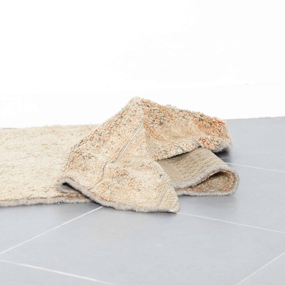 Beni Mguild Runner 12.0×2.6 ft – Handmade Vintage Moroccan Wool Rug