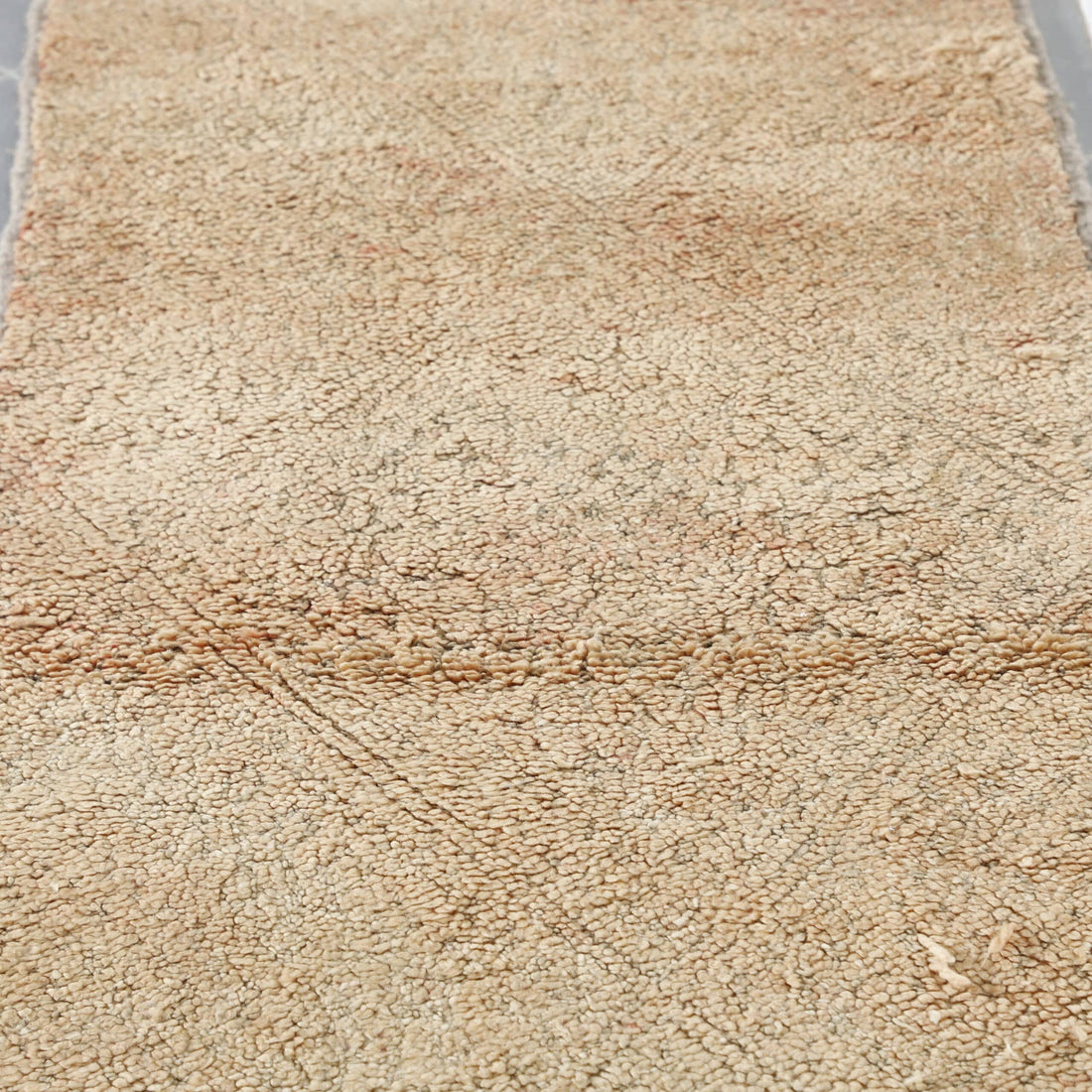 Beni Mguild Runner 12.0×2.6 ft – Handmade Vintage Moroccan Wool Rug