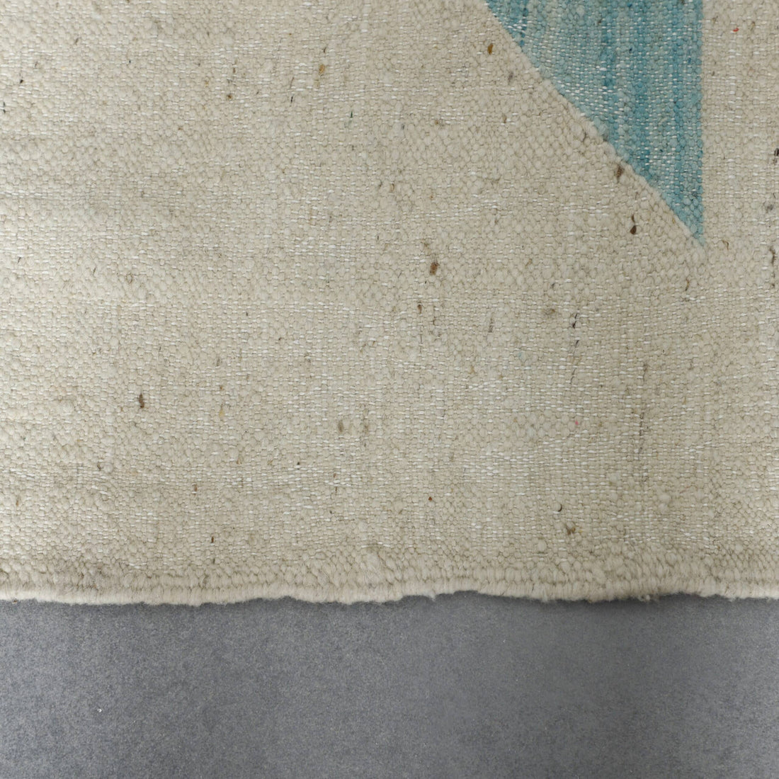 Vintage Kilim Rug 7.5×4.8 ft – Handmade Moroccan Wool Flatweave Carpet