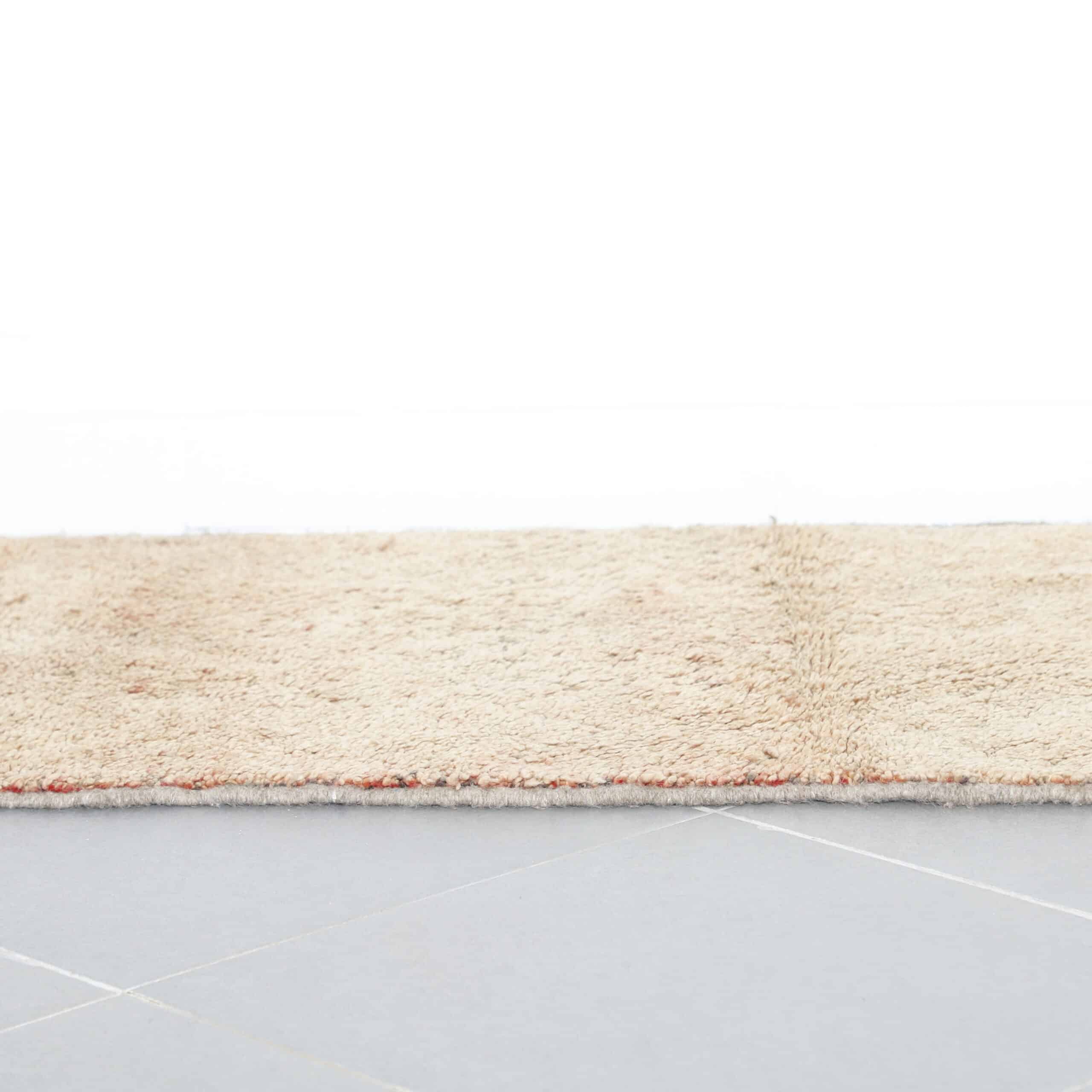 Beni Mguild Runner 12.0×2.6 ft – Handmade Vintage Moroccan Wool Rug