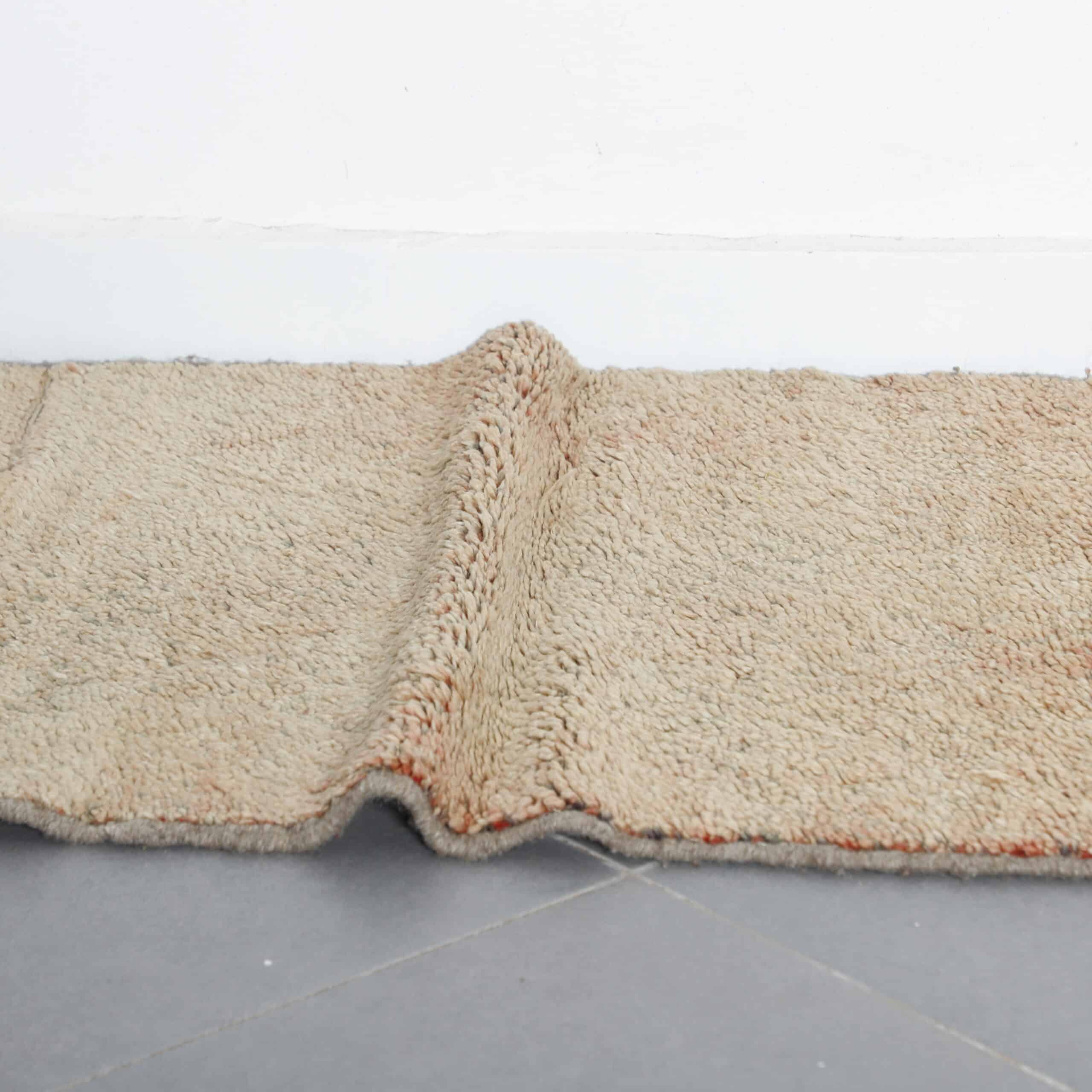 Vintage Beni Mguild Runner 10.7×2.6 ft – Authentic Moroccan Berber Rug