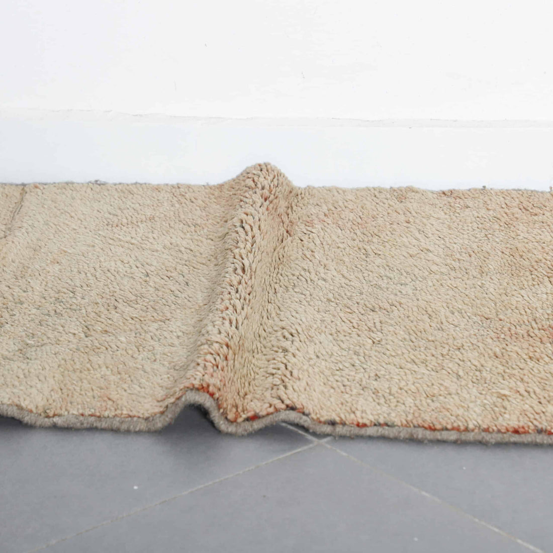 Vintage Beni Mguild Runner 10.7×2.6 ft – Authentic Moroccan Berber Rug