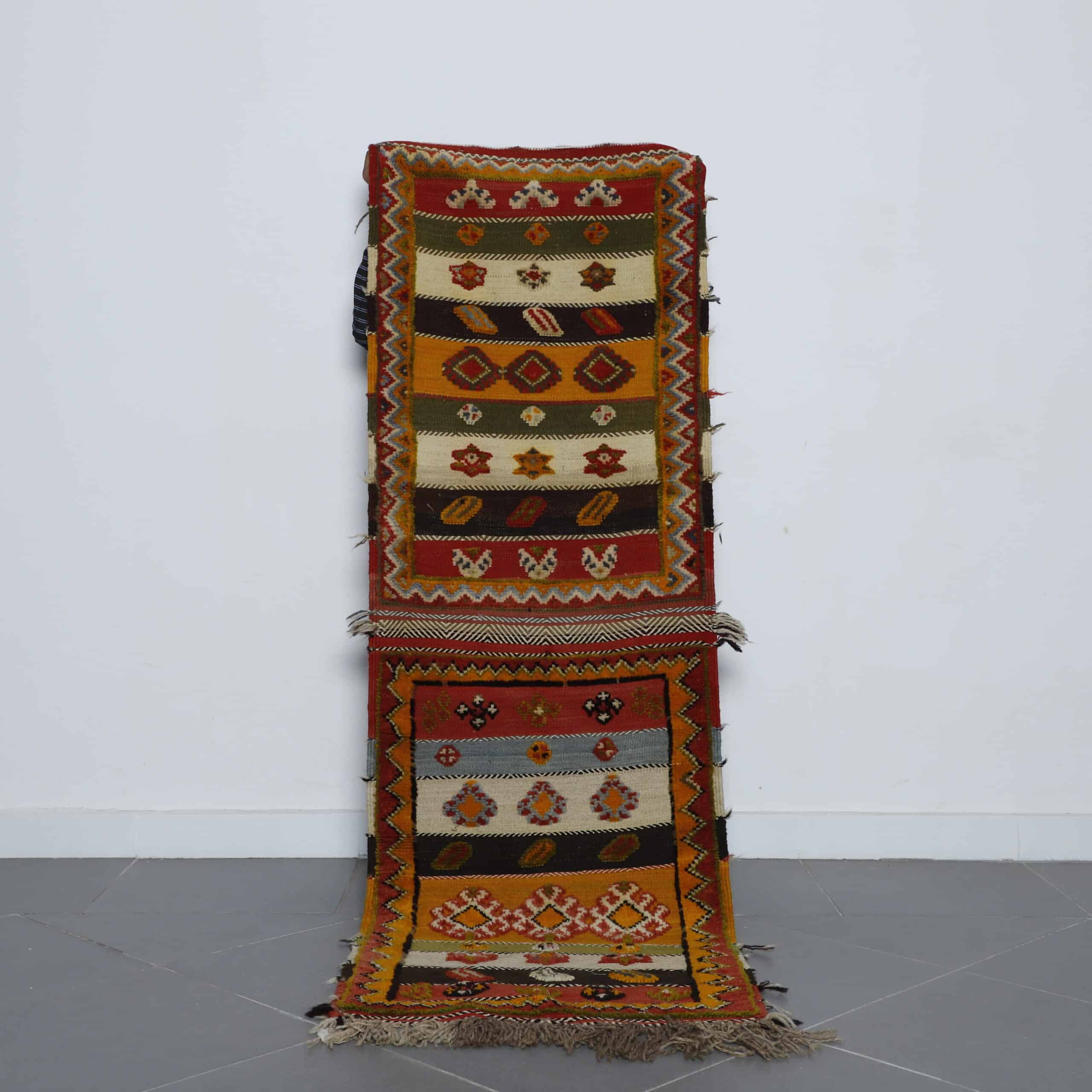 Glaoui Runner – Handmade Moroccan Wool Rug