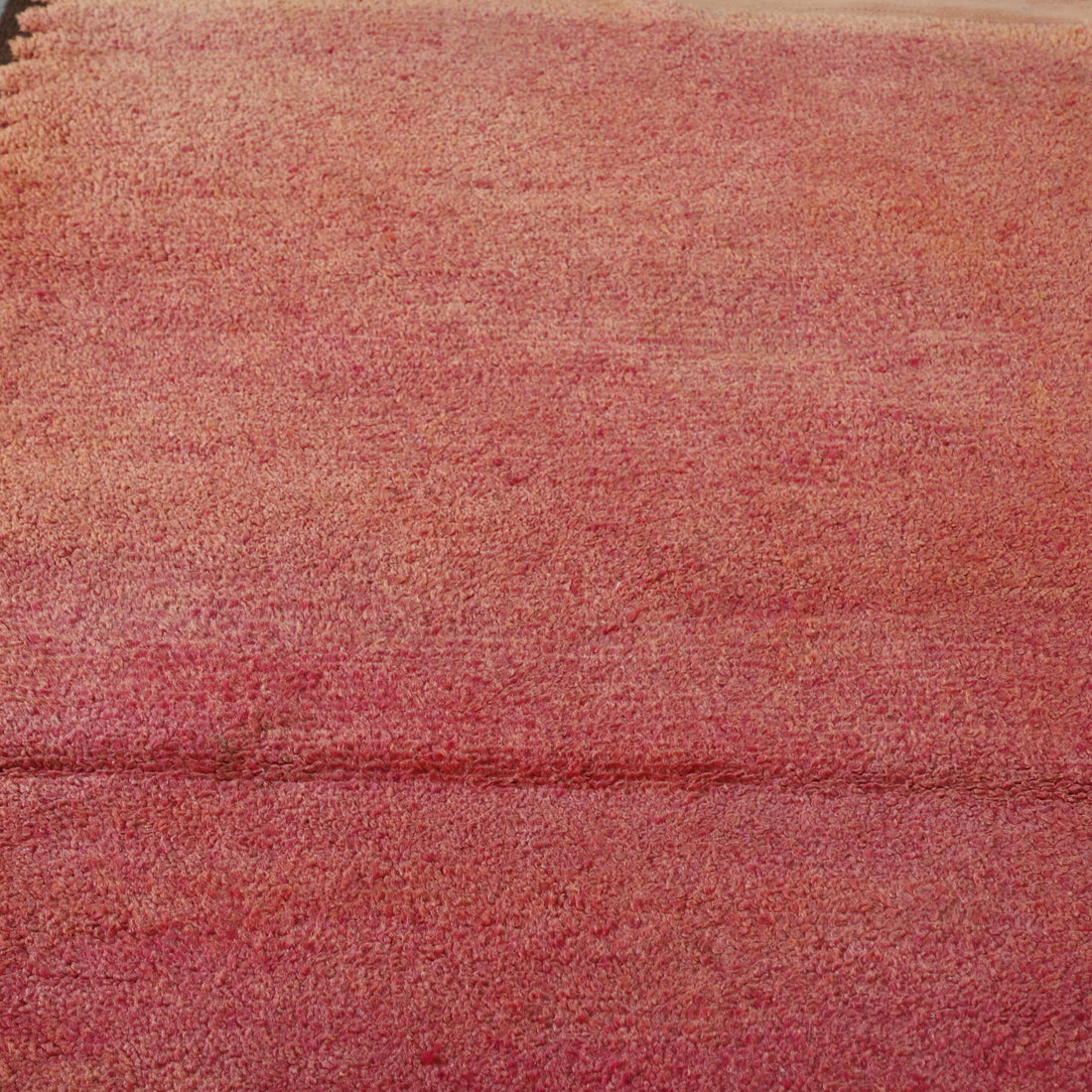 Vintage Boujaad 7.9×3.3 ft – Handmade Moroccan Pink Runner Rug