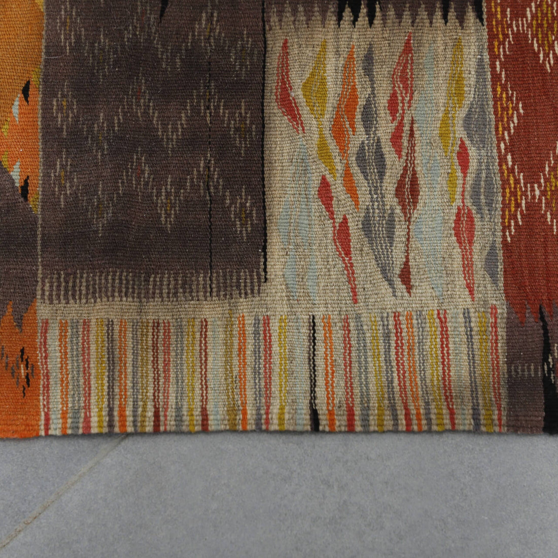 Berber Rug Pecasso 5.4×2.0 ft – Handmade Moroccan Kilim Runner