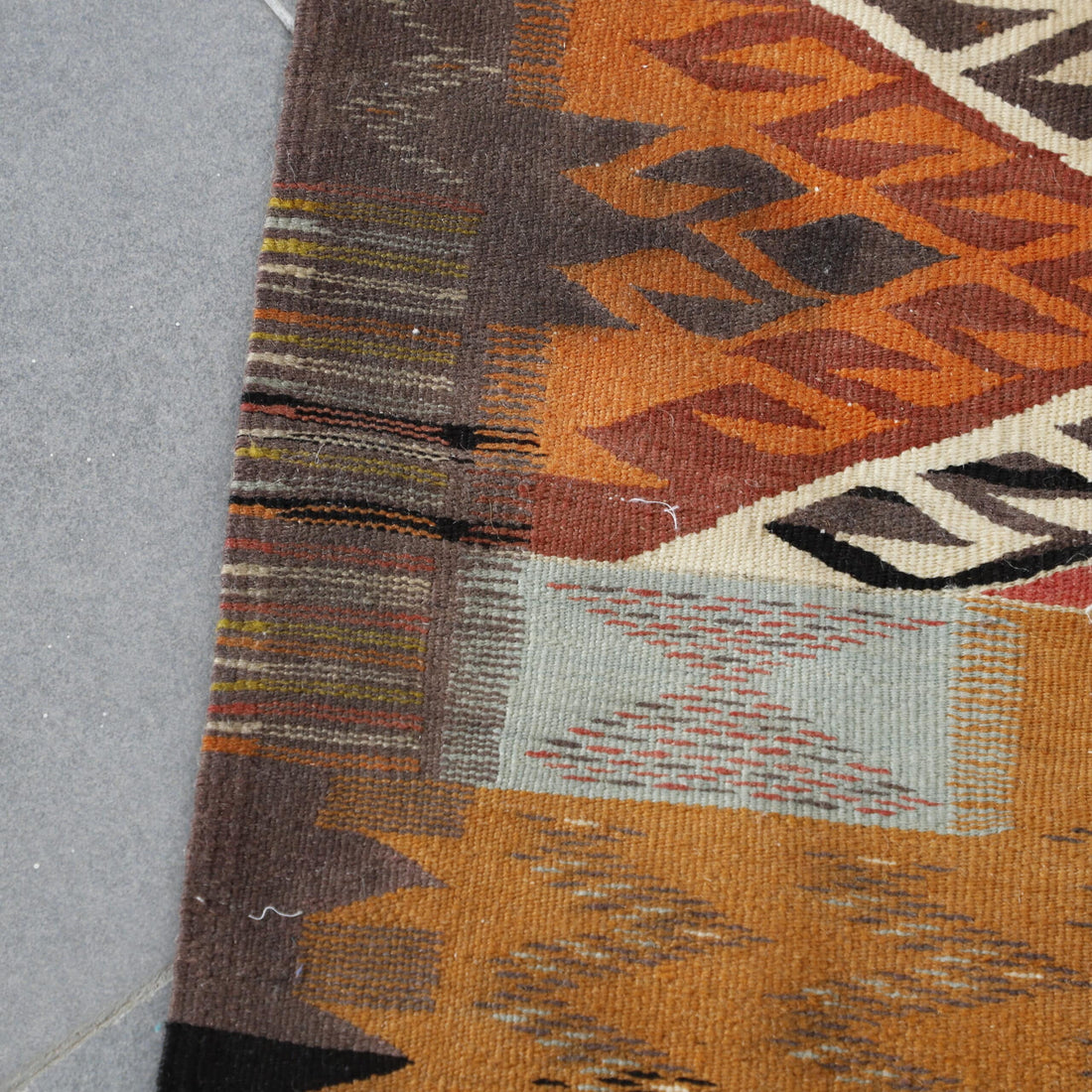 Berber Rug Pecasso 5.4×2.0 ft – Handmade Moroccan Kilim Runner