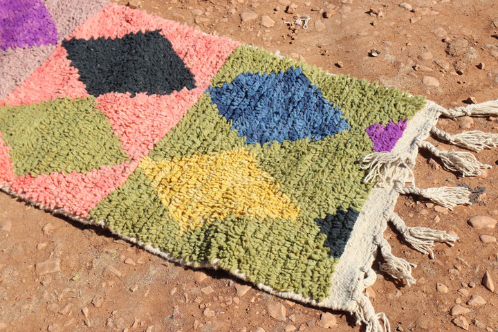  Abstract Runner Rug