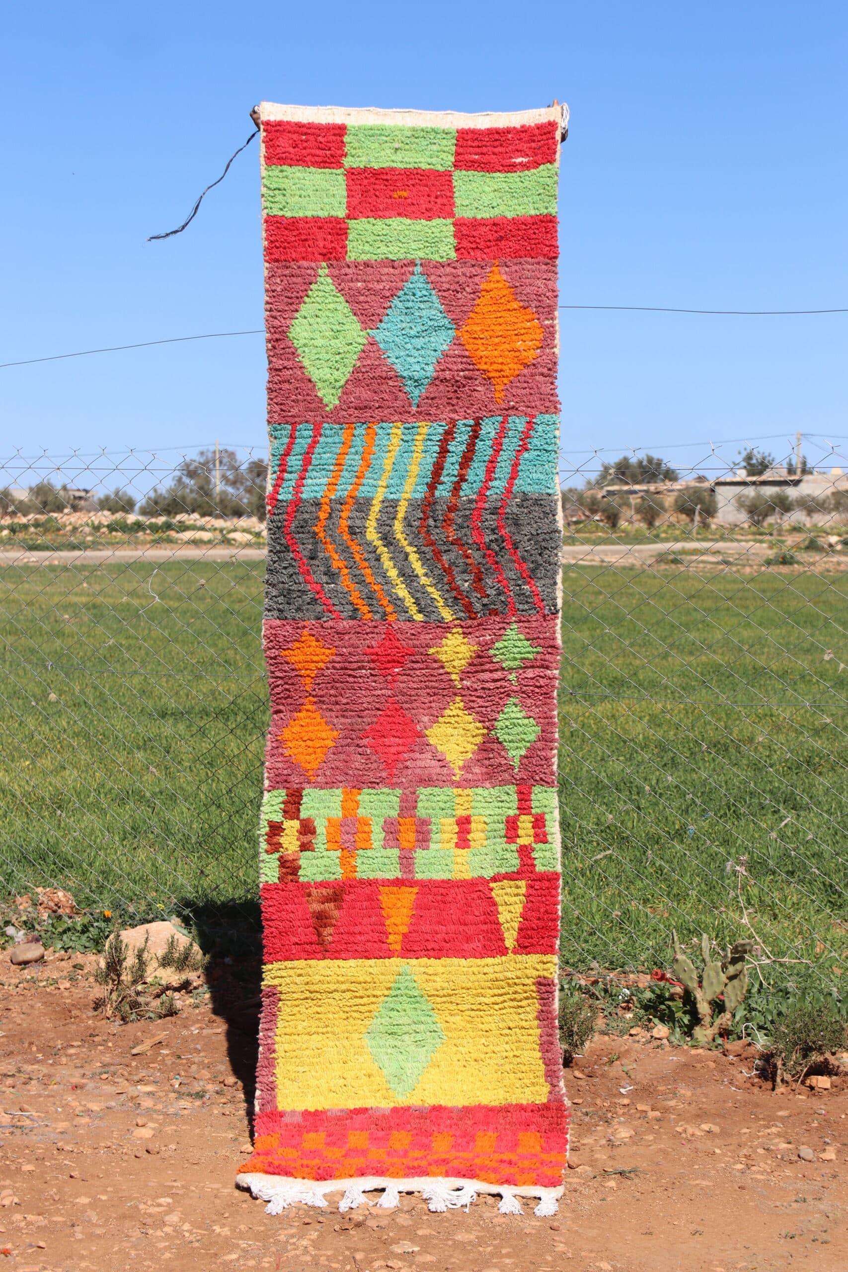 Artistic Abstract Runner Rug