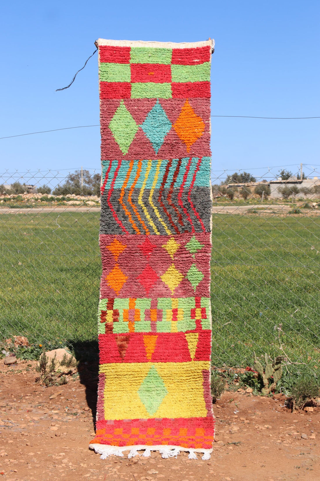 Artistic Abstract Runner Rug