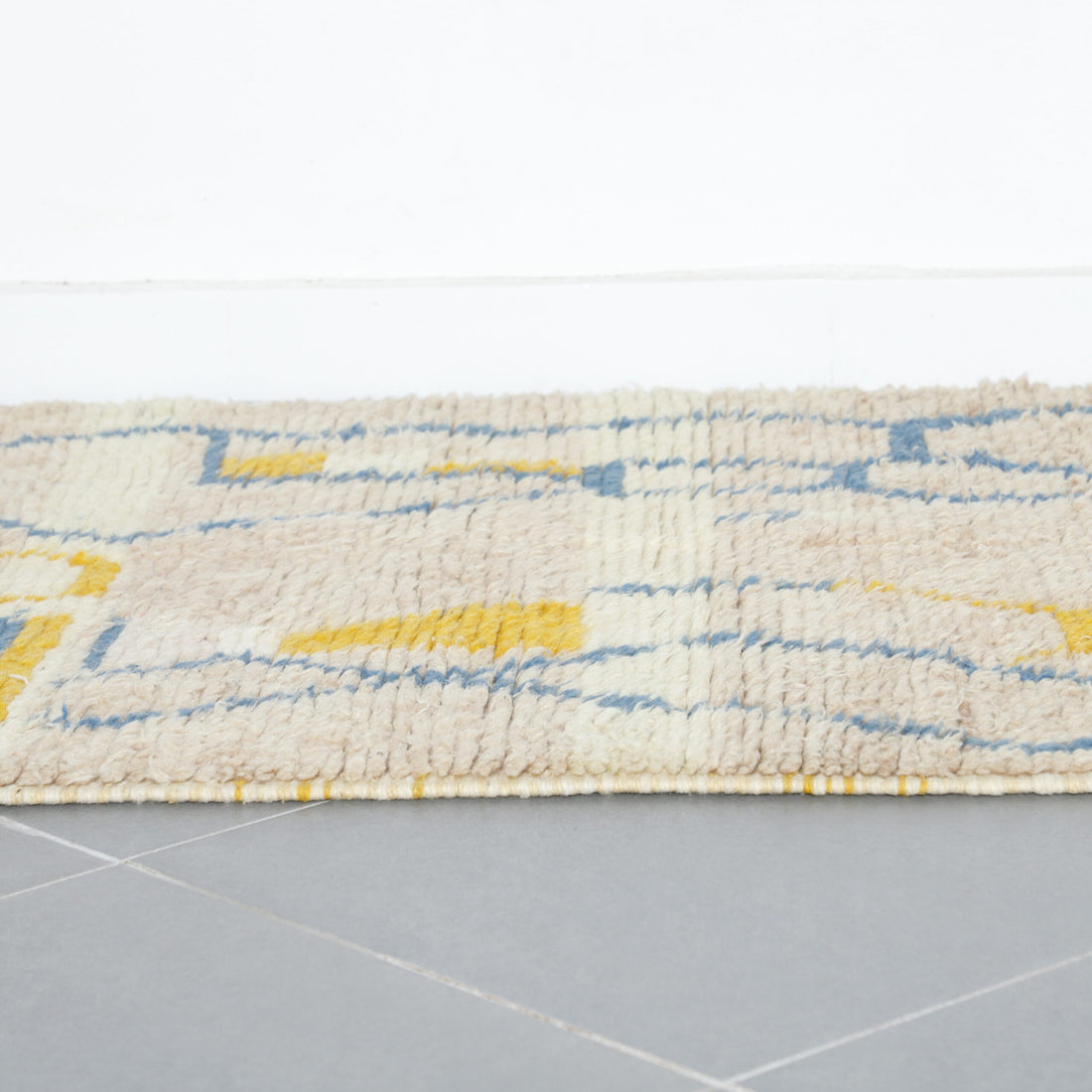 Azilal Rug with Geometric Lines