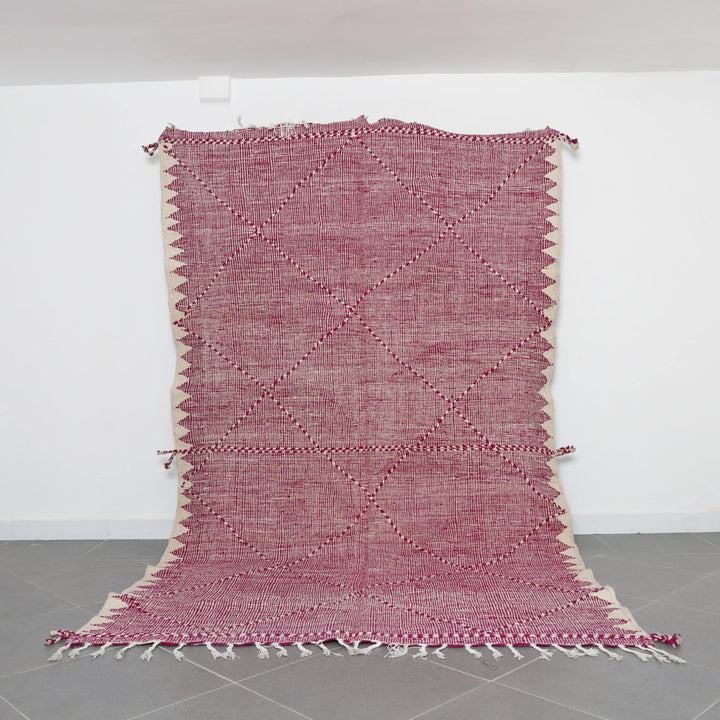 Zanafi Kilim Rug 10.3×6.2 Ft – Handwoven Moroccan Rug