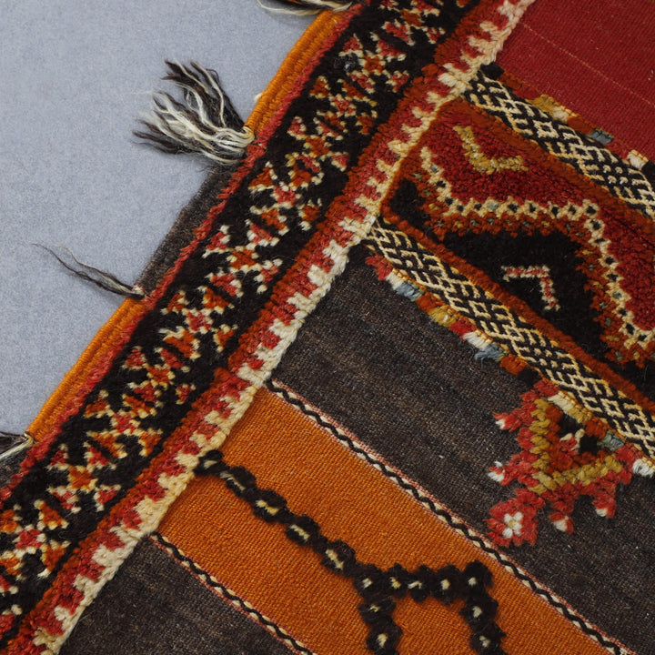 Glaoui Carpet 6.9×3.4 Ft – Vintage Moroccan Handmade Rug