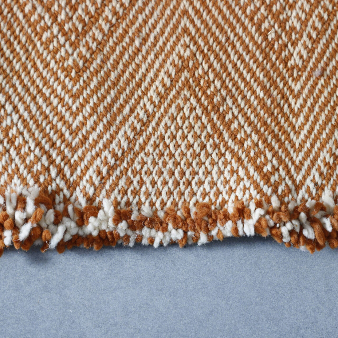 Zanafi Runner 16.4×2.5 Ft – Handmade Moroccan Wool Rug