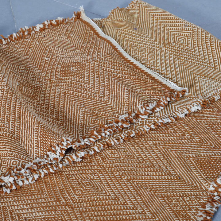 Zanafi Runner 16.4×2.5 Ft – Handmade Moroccan Wool Rug