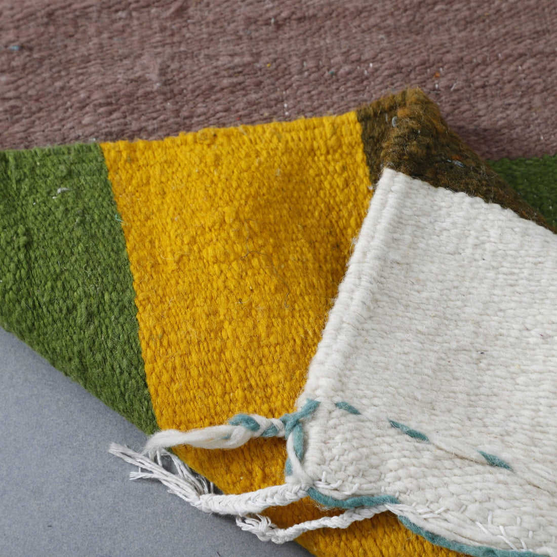 Boujaad Kilim Rug 9.5×6.2 Ft