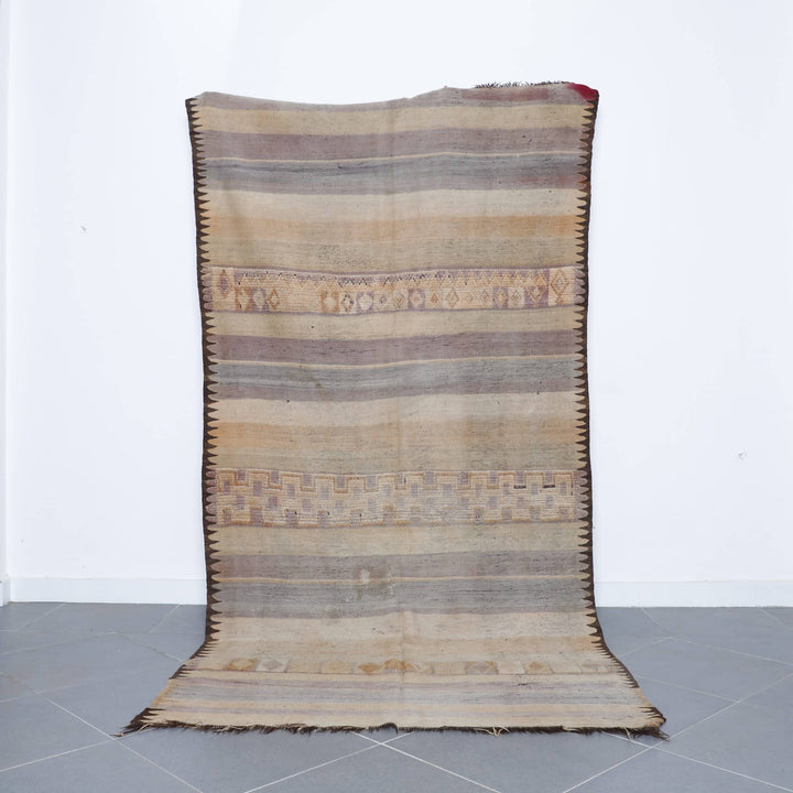 Vintage Zayan Rug 9.8×4.9 Ft