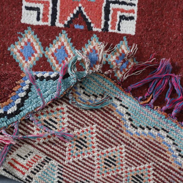 Handmade Azilal Rug 6.9×4.7 ft – Moroccan Berber Tribal Design