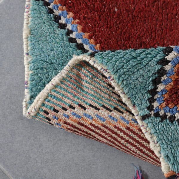 Handmade Azilal Rug 6.9×4.7 ft – Moroccan Berber Tribal Design