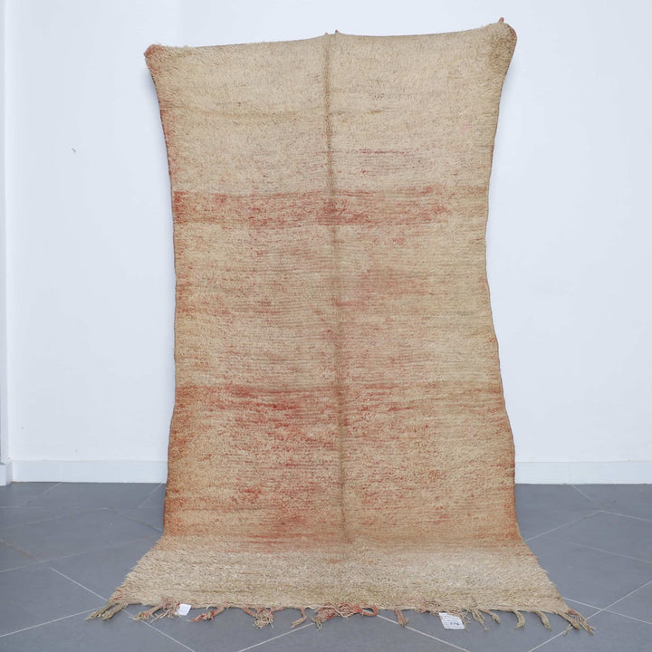 Vintage Rug 9.3×4.4 Ft – Handcrafted Moroccan Wool Carpet
