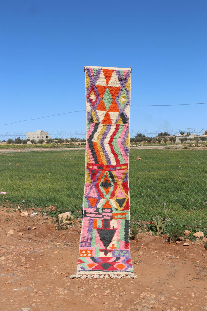 Berber Abstract Runner Rug