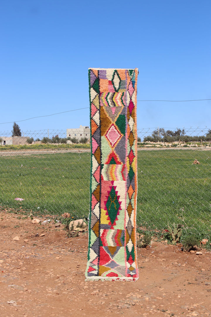 Handmade Moroccan Berber Runner Carpet
