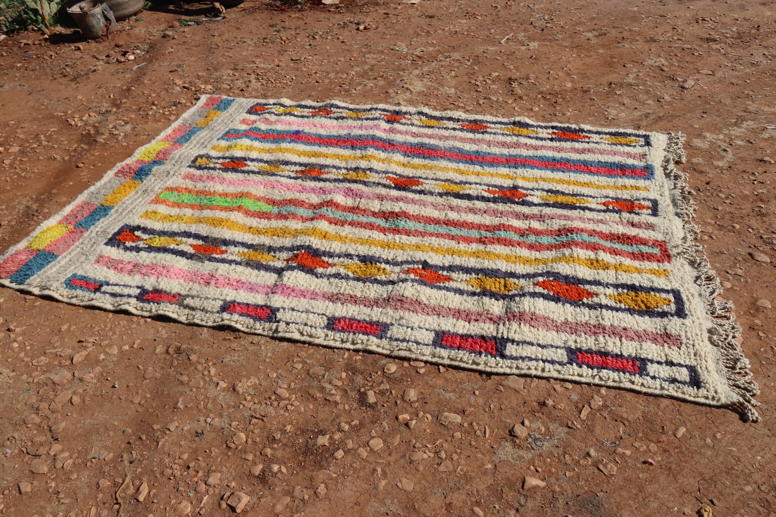 Multicolor Abstract Rug - image 5