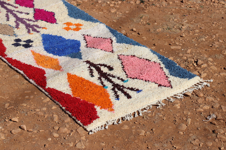 Contemporary Abstract Runner Rug - image 2