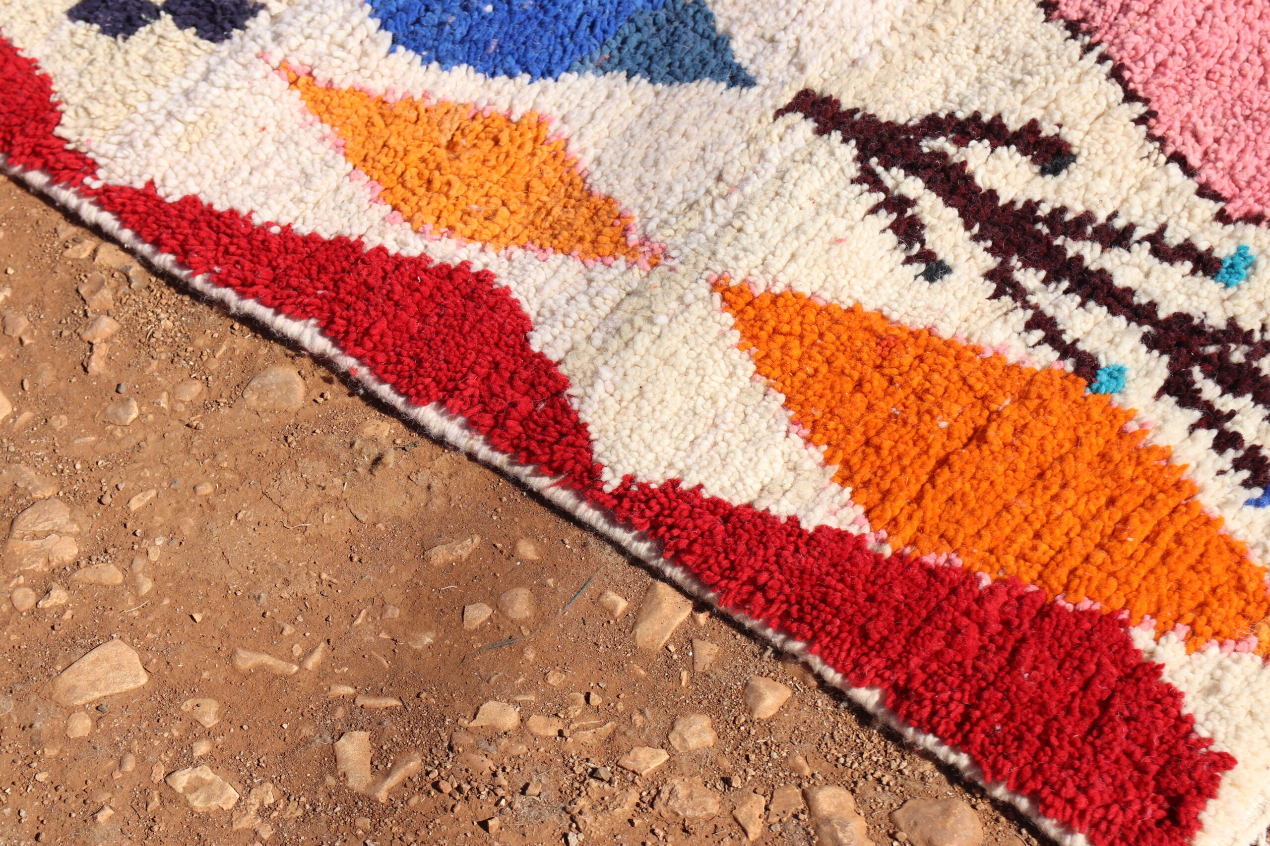 Contemporary Abstract Runner Rug - image 4