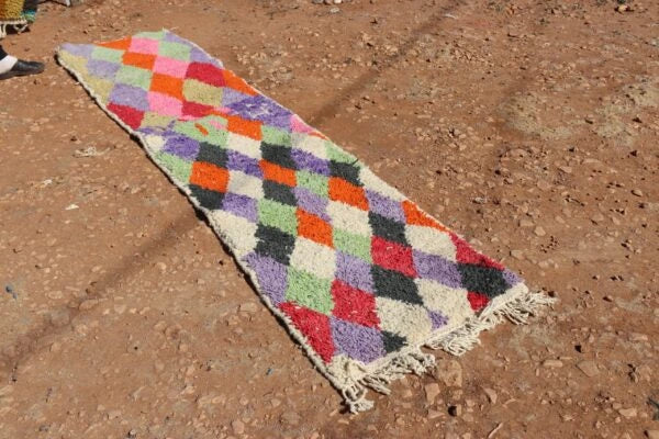 Abstract Runner Rug Multicolor