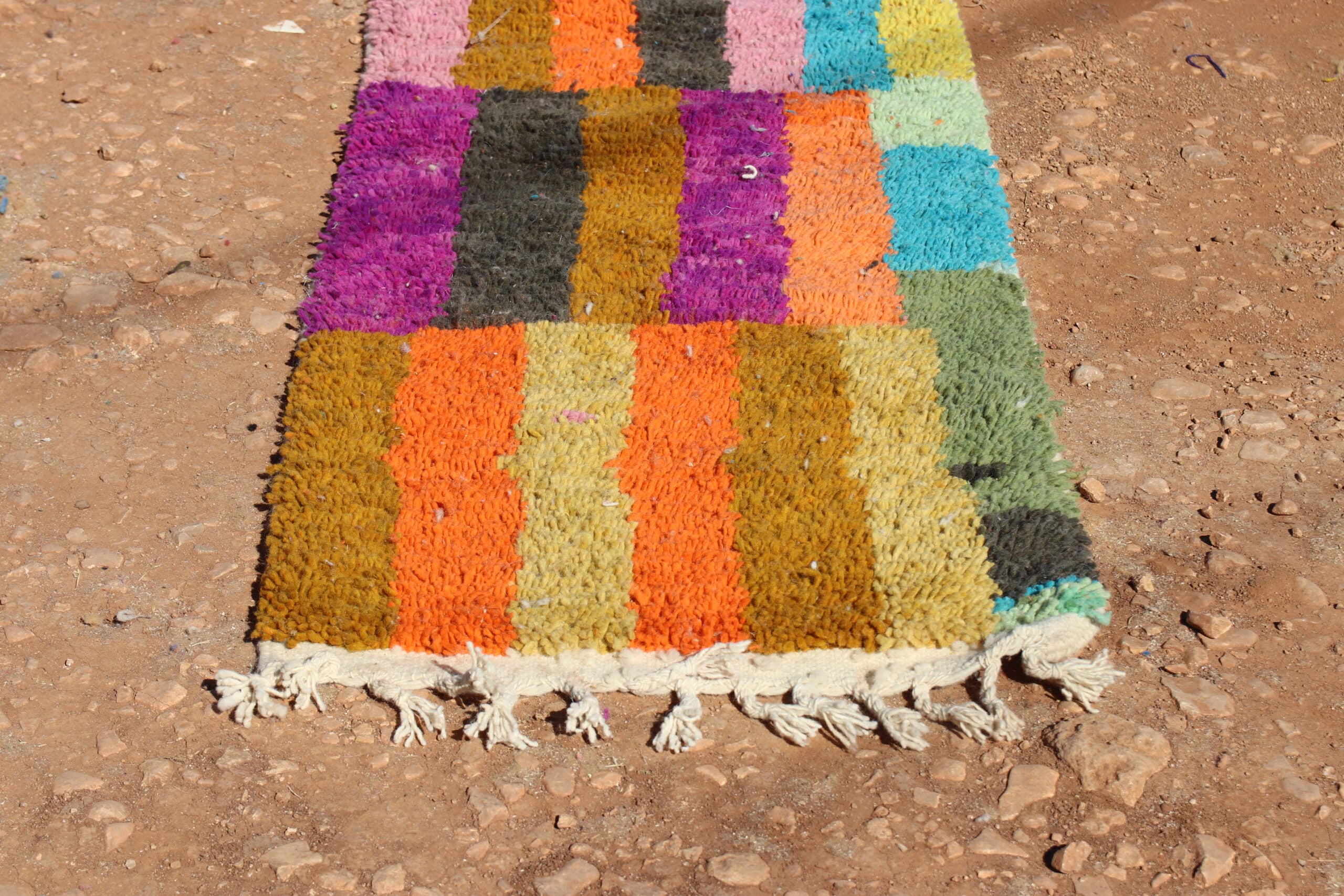 Abstract Moroccan Runner Rug - image 3