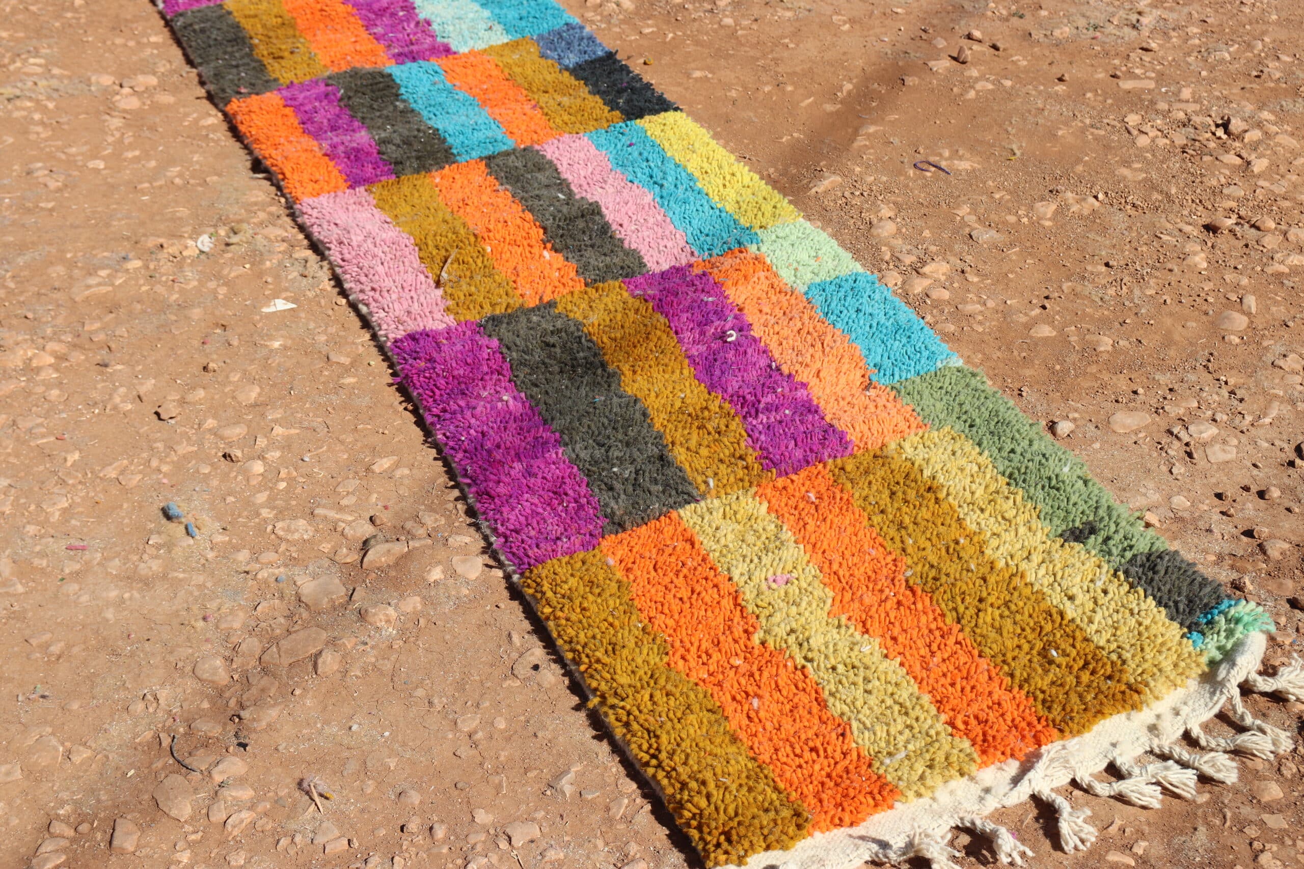 Abstract Moroccan Runner Rug - image 5