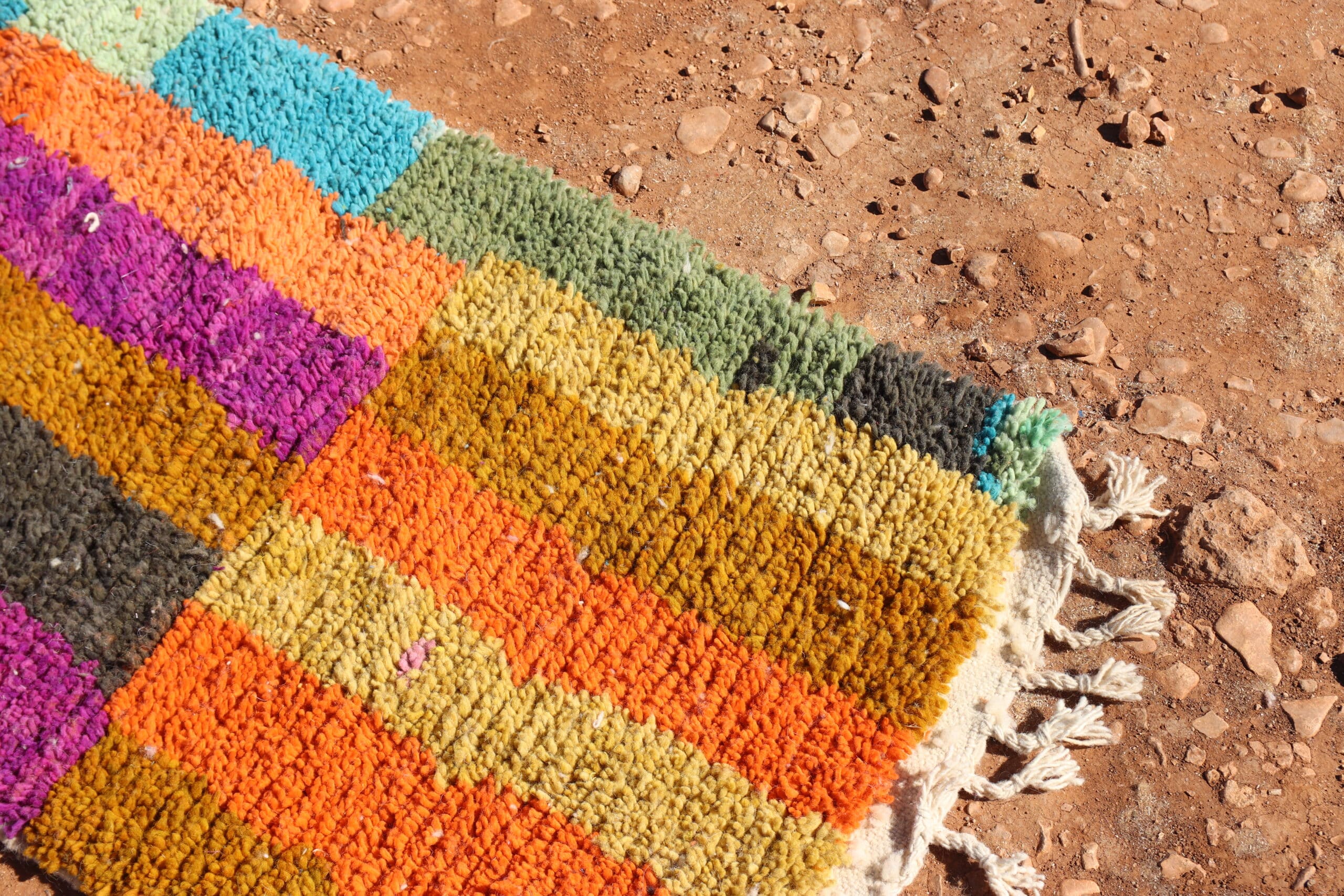 Abstract Moroccan Runner Rug - image 6
