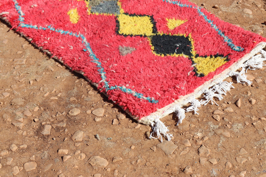 Abstract Pink Runner Rug - image 5