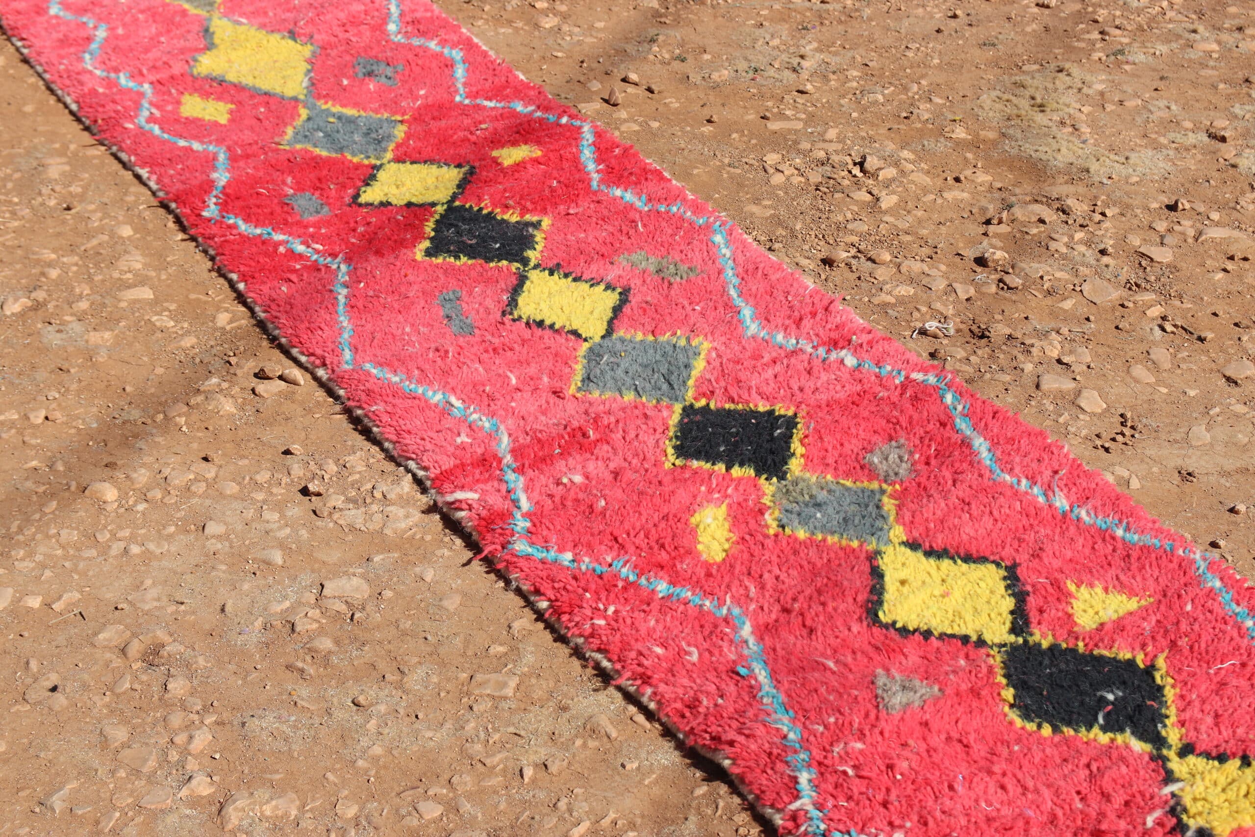 Abstract Pink Runner Rug - image 2