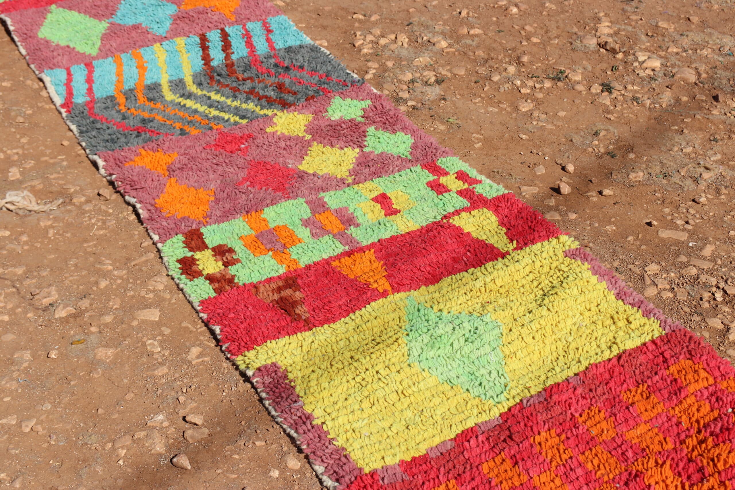 Artistic Abstract Runner Rug - image 5