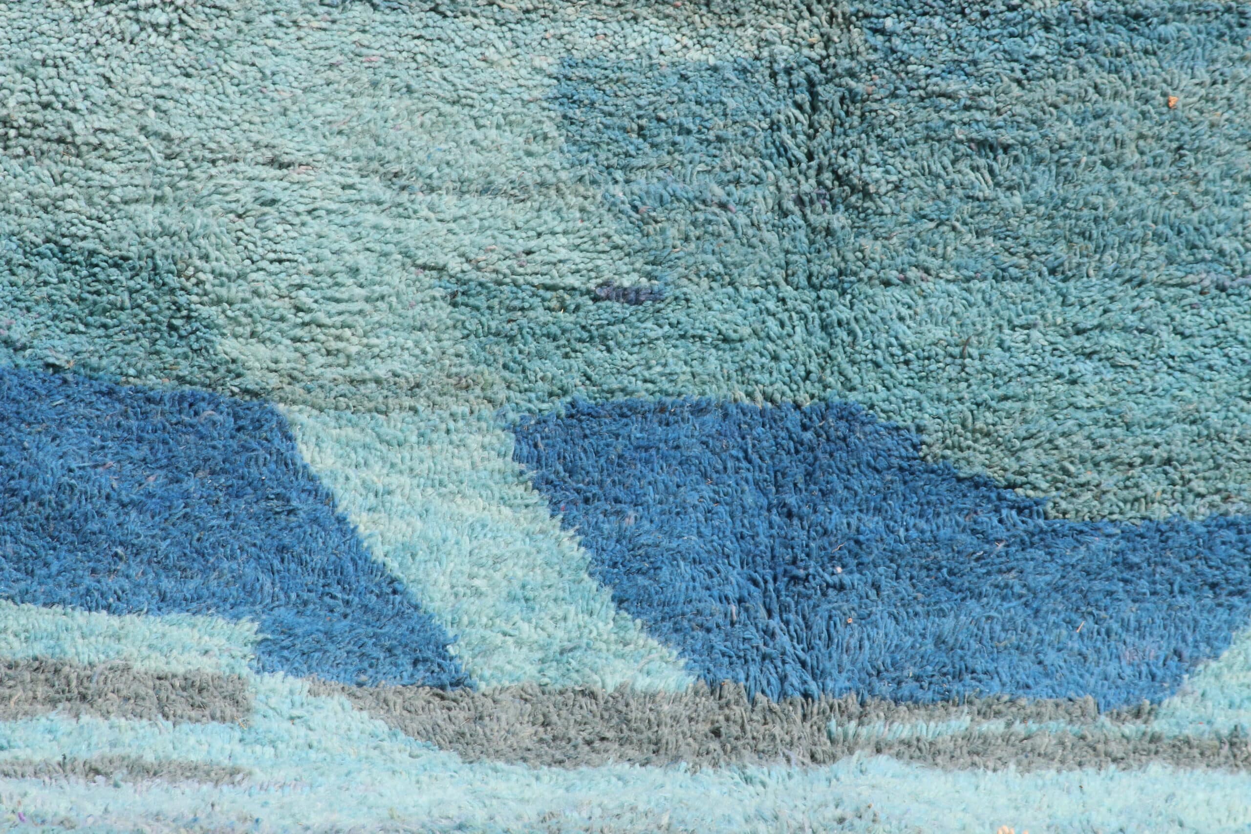 Moroccan Handwoven Abstract Rug - image 5