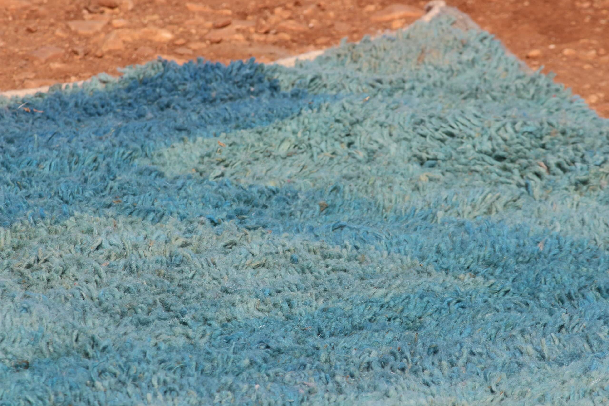 Moroccan Handwoven Abstract Rug - image 6
