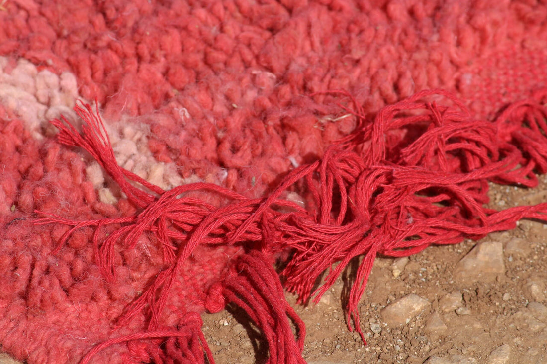 Artistic Pink Rug Moroccan Design - image 7