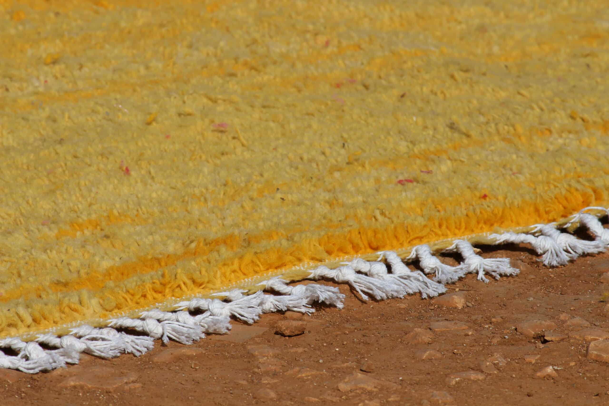 Moroccan Yellow Rug Design - image 5