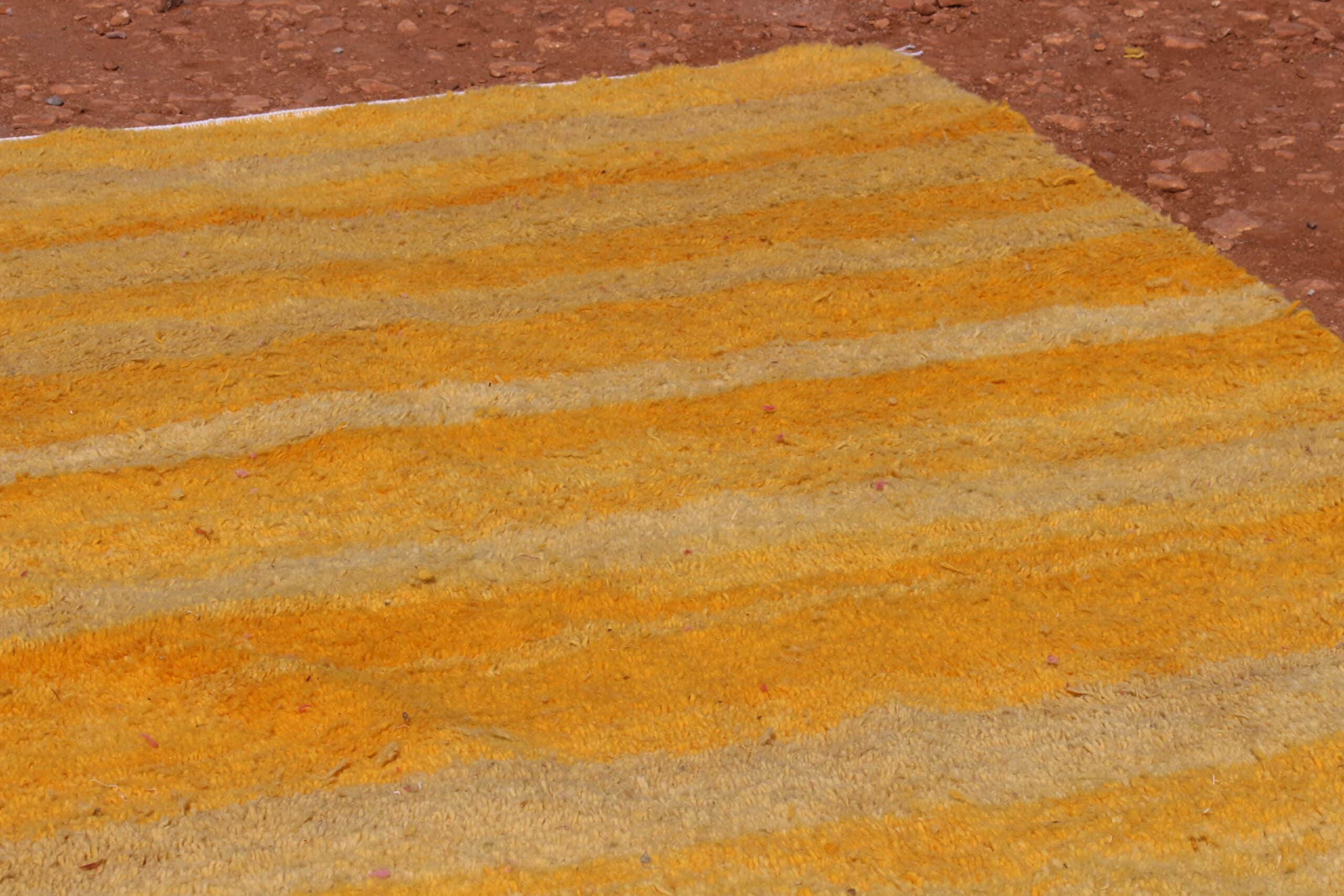 Moroccan Yellow Rug Design - image 6