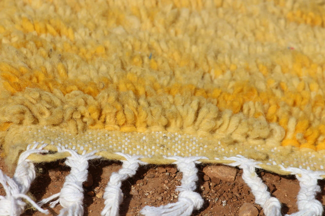 Moroccan Yellow Rug Design - image 4