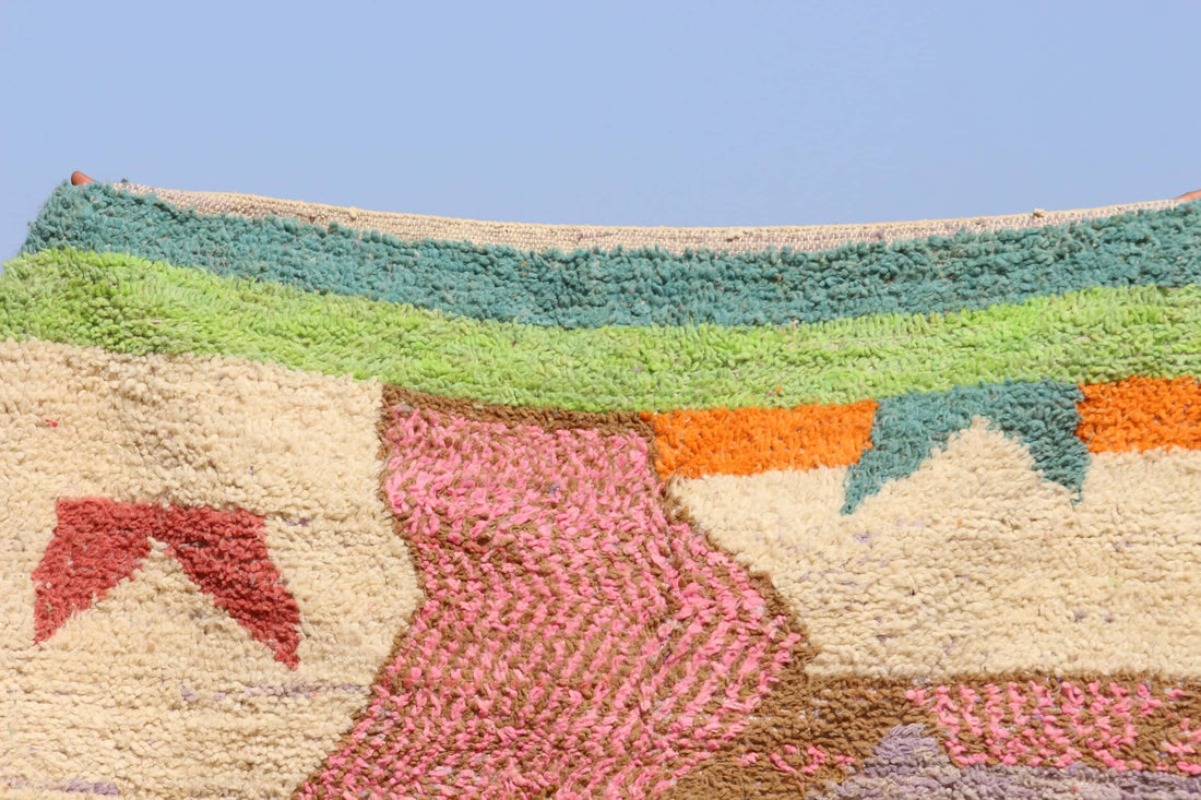 Moroccan Abstract Colorful Rug - image 2