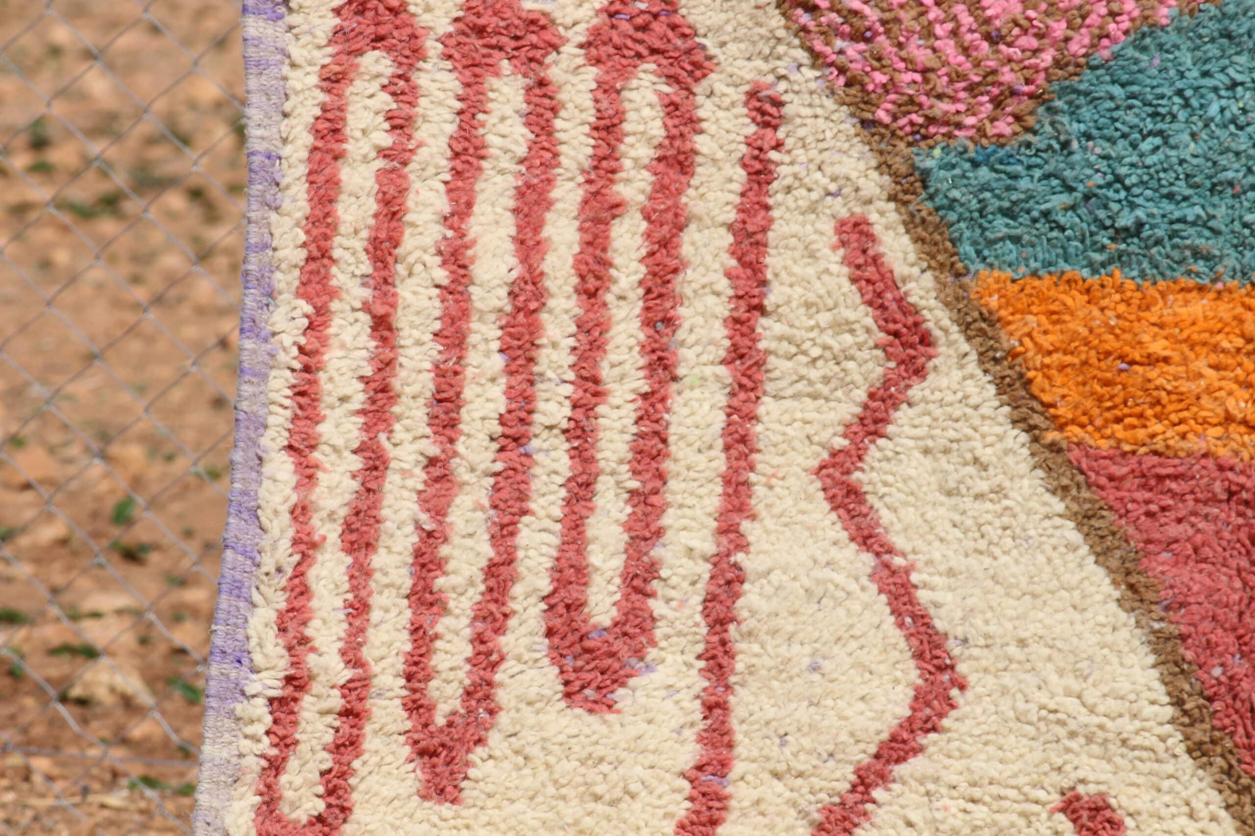 Moroccan Abstract Colorful Rug - image 3