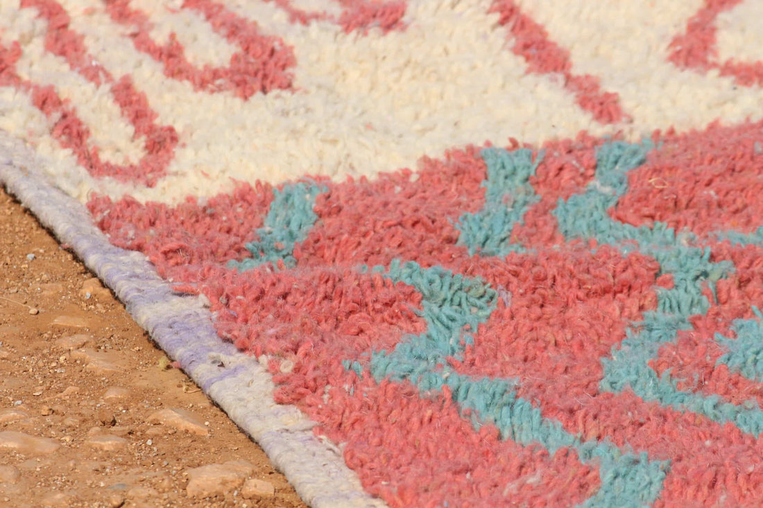 Moroccan Abstract Colorful Rug - image 6