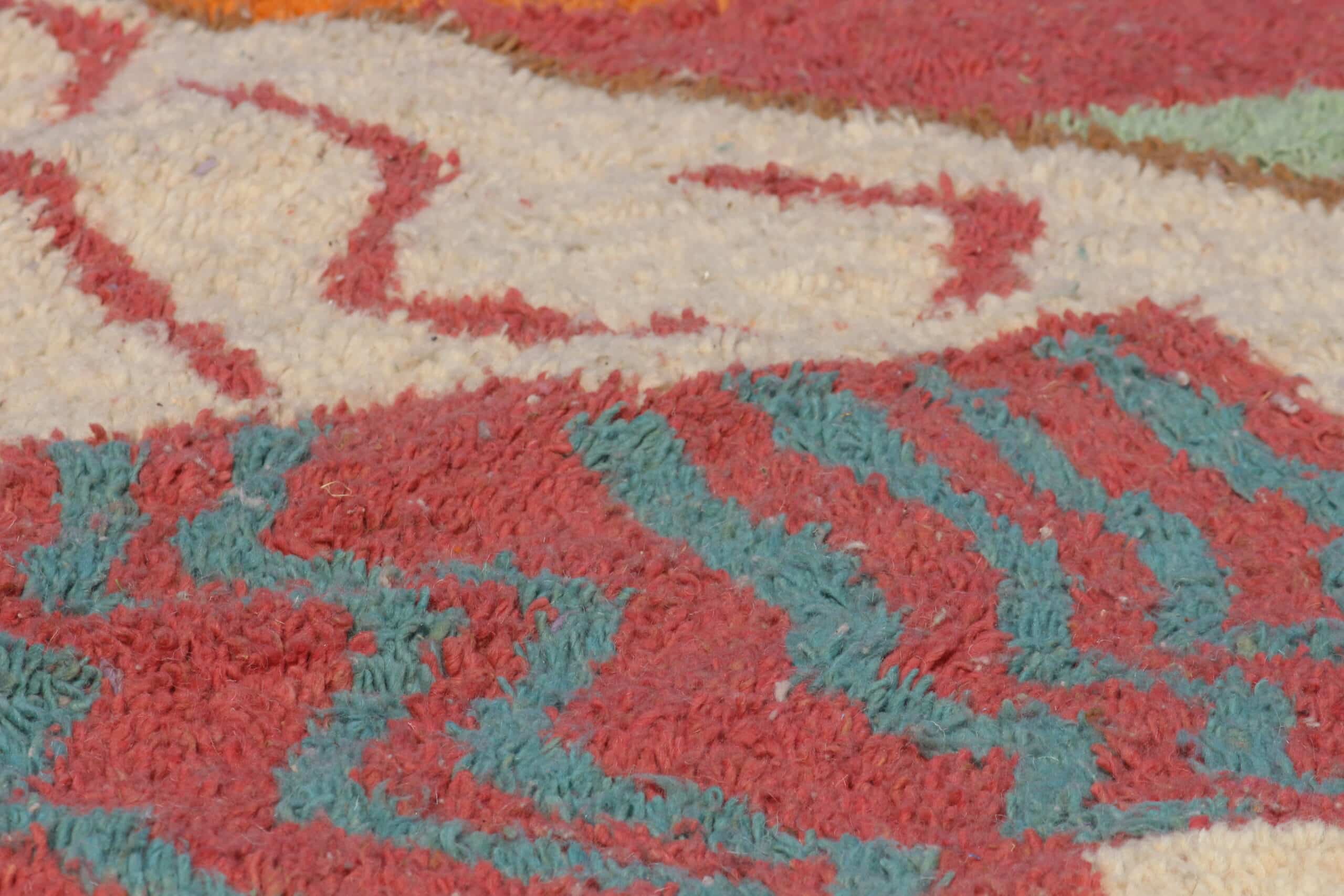 Moroccan Abstract Colorful Rug - image 8