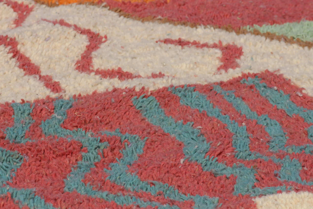Moroccan Abstract Colorful Rug - image 8